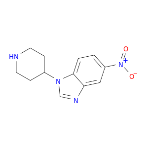 1H-Benzimidazole, 5-nitro-1-(4-piperidinyl)-