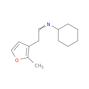 Cyclohexanamine, N-[2-(2-methyl-3-furanyl)ethylidene]-
