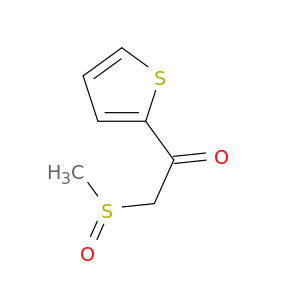 Ethanone,2-(methylsulfinyl)-1-(2-thienyl)-