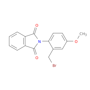 1H-Isoindole-1,3(2H)-dione, 2-[2-(bromomethyl)-4-methoxyphenyl]-