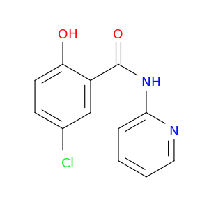 Benzamide, 5-chloro-2-hydroxy-N-2-pyridinyl-