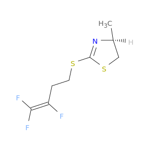 Thiazole, 4,5-dihydro-4-methyl-2-[(3,4,4-trifluoro-3-butenyl)thio]-, (4S)-