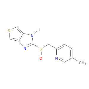 1H-Thieno[3,4-d]imidazole,2-[[(5-methyl-2-pyridinyl)methyl]sulfinyl]-