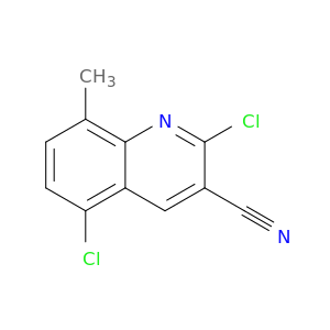 2,5-Dichloro-8-methylquinoline-3-carbonitrile