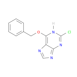 1H-Purine, 2-chloro-6-(phenylmethoxy)-