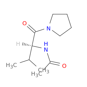 Acetamide, N-[(1S)-2-methyl-1-(1-pyrrolidinylcarbonyl)propyl]-