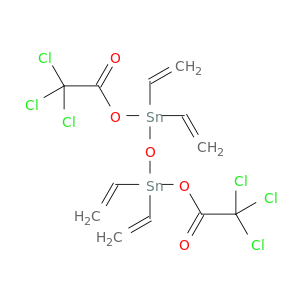 Distannoxane, 1,1,3,3-tetraethenyl-1,3-bis[(trichloroacetyl)oxy]-