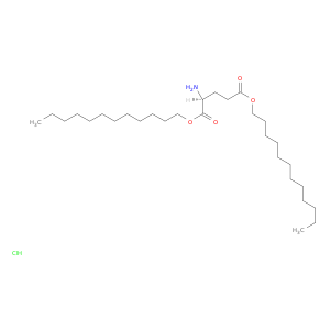 didodecyl (2S)-2-aminopentanedioate hydrochloride