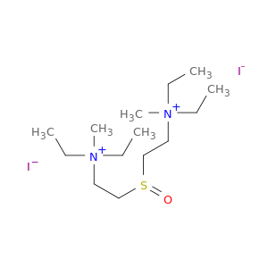 Ethanaminium,2,2'-sulfinylbis[N,N-diethyl-N-methyl-, diiodide (9CI)