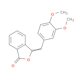 1(3H)-Isobenzofuranone, 3-[(3,4-dimethoxyphenyl)methylene]-