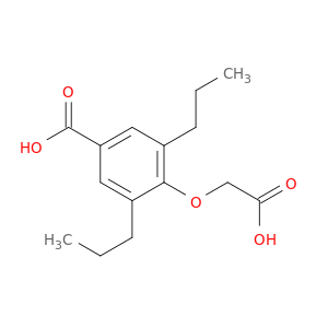 Benzoic acid,4-(carboxymethoxy)-3,5-dipropyl-