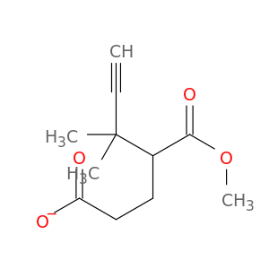 Pentanedioic acid, 2-(1,1-dimethyl-2-propynyl)-, monomethyl ester