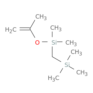 Silane, [[dimethyl[(1-methylethenyl)oxy]silyl]methyl]trimethyl-