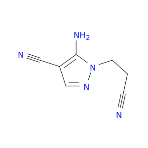 5-amino-1-(2-cyanoethyl)-1H-pyrazole-4-carbonitrile