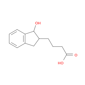 1H-Indene-2-butanoic acid, 2,3-dihydro-1-hydroxy-
