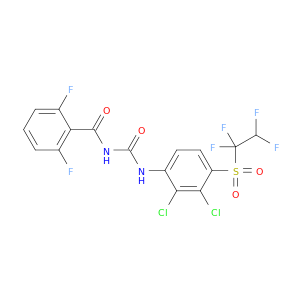 Benzamide,N-[[[2,3-dichloro-4-[(1,1,2,2-tetrafluoroethyl)sulfonyl]phenyl]amino]carbonyl]-2,6-difluoro-