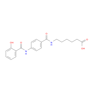 Hexanoic acid, 6-[[4-[(2-hydroxybenzoyl)amino]benzoyl]amino]-