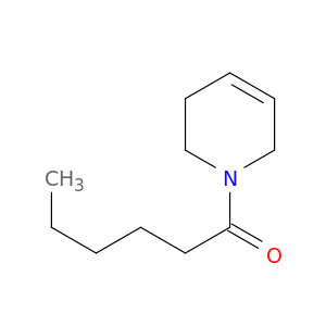 Pyridine, 1,2,3,6-tetrahydro-1-(1-oxohexyl)-