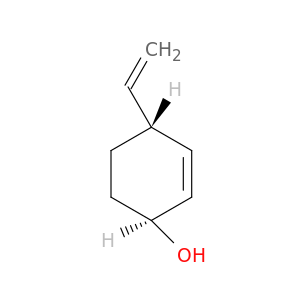 2-Cyclohexen-1-ol, 4-ethenyl-, trans-