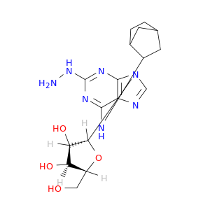 Adenosine, N-bicyclo[2.2.1]hept-2-yl-2-hydrazinyl-