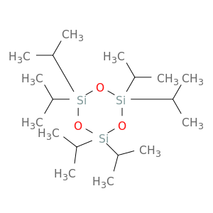 Cyclotrisiloxane, hexakis(1-methylethyl)-