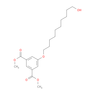 1,3-Benzenedicarboxylic acid, 5-[(10-hydroxydecyl)oxy]-, dimethyl ester