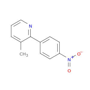 Pyridine,3-methyl-2-(4-nitrophenyl)-