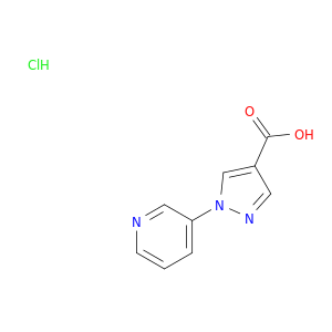 1-(吡啶-3-基)-1H-吡唑-4-羧酸盐酸盐