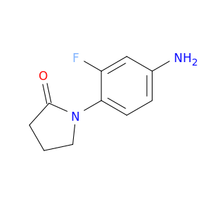 1-(4-amino-2-fluorophenyl)pyrrolidin-2-one