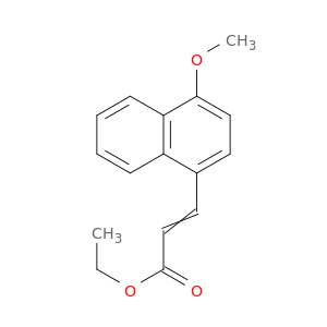 乙基(4-甲氧基-1-萘基)-2-丙酸盐