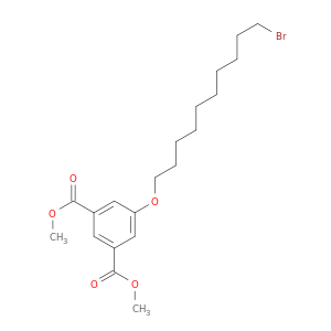 1,3-Benzenedicarboxylic acid, 5-[(10-bromodecyl)oxy]-, dimethyl ester