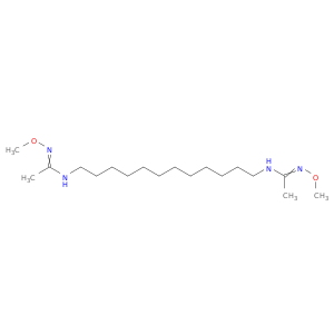 Ethanimidamide, N,N''-1,12-dodecanediylbis[N'-methoxy-