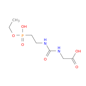Glycine, N-[[[2-(ethoxyhydroxyphosphinyl)ethyl]amino]carbonyl]-