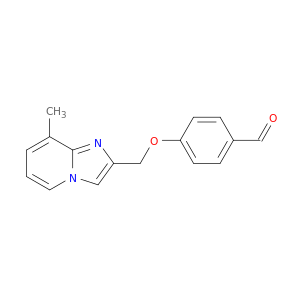 4-({8-Methylimidazo[1,2-a]pyridin-2-yl}methoxy)benzaldehyde