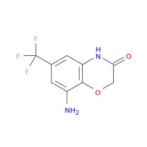 8-Amino-6-(trifluoromethyl)-3,4-dihydro-2H-1,4-benzoxazin-3-one