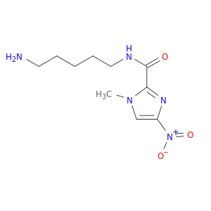 1H-Imidazole-2-carboxamide, N-(5-aminopentyl)-1-methyl-4-nitro-