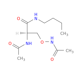 Propanamide, 2-(acetylamino)-3-[(acetylamino)oxy]-N-butyl-, (R)-
