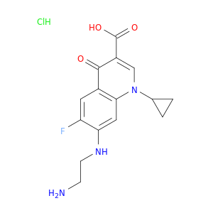 7-((2-Aminoethyl)amino)-1-cyclopropyl-6-fluoro-4-oxo-1,4-dihydroquinoline-3-carboxylic acid hydrochloride
