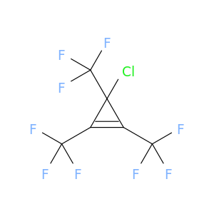 Cyclopropene, 3-chloro-1,2,3-tris(trifluoromethyl)-