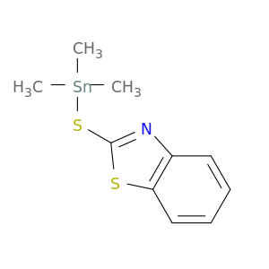 Benzothiazole, 2-[(trimethylstannyl)thio]-