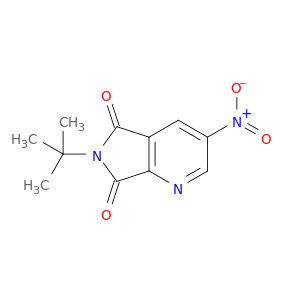 5H-Pyrrolo[3,4-b]pyridine-5,7(6H)-dione, 6-(1,1-dimethylethyl)-3-nitro-