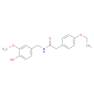 Benzeneacetamide,4-ethoxy-N-[(4-hydroxy-3-methoxyphenyl)methyl]-
