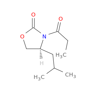 2-Oxazolidinone, 4-(2-methylpropyl)-3-(1-oxopropyl)-, (S)-
