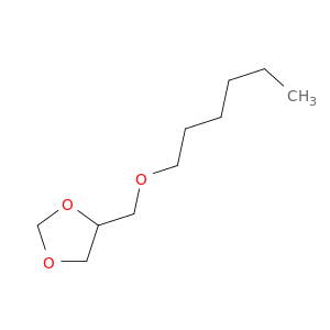1,3-Dioxolane, 4-[(hexyloxy)methyl]-