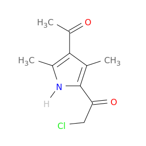 1-(4-乙酰基-3,5-二甲基-1H-吡咯-2-基)-2-氯乙烷-1-酮