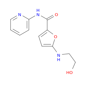 2-Furancarboxamide, 5-[(2-hydroxyethyl)amino]-N-2-pyridinyl-