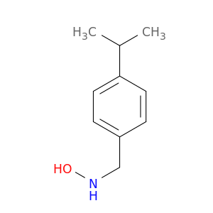 BENZENEMETHANAMINE, N-HYDROXY-4-(1-METHYLETHYL)-