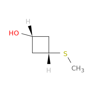 (1S,3s)-3-(methylsulfanyl)cyclobutan-1-ol