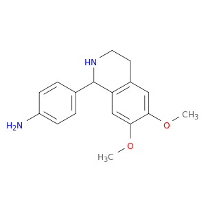 4-(6,7-二甲氧基-1,2,3,4-四羟基异喹啉-)苯胺