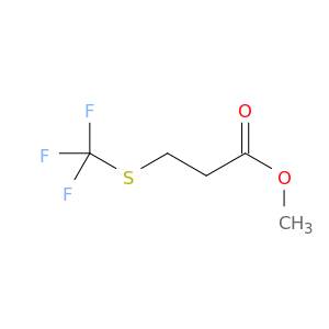 methyl 3-[(trifluoromethyl)sulfanyl]propanoate